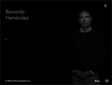 Tablet Screenshot of bernardohernandez.com
